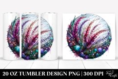 Abstract Stained Heather | 20 Oz Tumbler Product Image 1