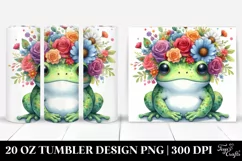 Cute Baby Frog 20 Oz Tumbler Product Image 1