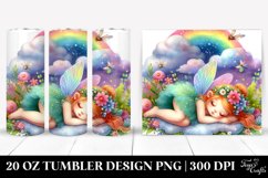 Colorful Napping Fairy | 20 Oz Tumbler Product Image 1