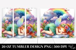 Colorful Napping Fairy | 20 Oz Tumbler Product Image 1