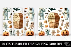 Simple Funny Haloween Clipart 20 Oz Tumbler Product Image 1