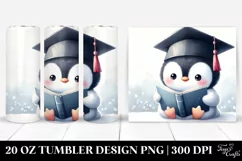 Cute Baby Penguin Tumbler Product Image 1