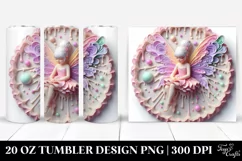 Pastel Christmas Fairy Clipart Product Image 1