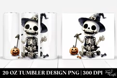 Simple Funny Haloween Clipart 20 Oz Tumbler Product Image 1