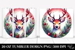 Festive Reindeer Clipart Product Image 1