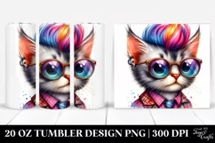 Cute Baby Cat Posing 20 Oz Tumbler Product Image 1