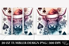 Christmas PNG 20 Oz Tumbler Design Product Image 1