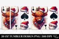 Christmas PNG 20 Oz Tumbler Design Product Image 1