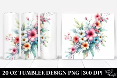 Colorfull Hawaiian Flowers PNG Product Image 1