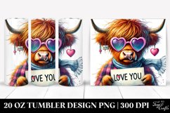 Love 20 Oz Tumbler Png Product Image 1