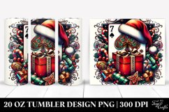 Christmas PNG 20 Oz Tumbler Design Product Image 1