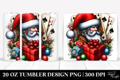 Christmas PNG 20 Oz Tumbler Design Product Image 1