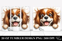 Crazy Fur Cavalier King Charles | 20 Oz Tumbler Product Image 1