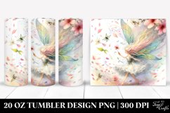 Pastel Fairy Tumbling With Spring Petals | 20 Oz Tumbler Product Image 1