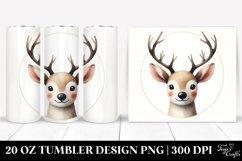 Festive Reindeer Clipart Product Image 1