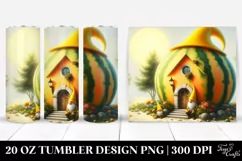 Pastel Gnome Painting | 20 Oz Tumbler Product Image 1