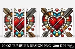 Valentines 20 Oz Tumbler Png Product Image 1