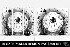 Vintage Spider Halloween | 20 oz Tumbler Product Image 1