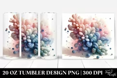 Glossy Hyacinth Sticker 20 Oz Tumbler Product Image 1