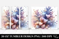 Glossy Hyacinth Sticker 20 Oz Tumbler Product Image 1