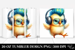 Cute Baby Chicken Dancing 20 Oz Tumbler Product Image 1