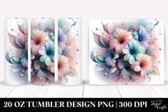 Petunia Clipart 20 Oz Tumbler Product Image 1