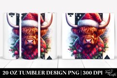 Christmas PNG 20 Oz Tumbler Design Product Image 1