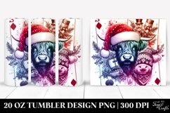 Christmas PNG 20 Oz Tumbler Design Product Image 1
