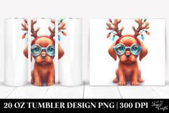 Expressive Vizsla with Paint-like Colors PNG Product Image 1