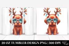 Expressive Vizsla with Paint-like Colors PNG Product Image 1