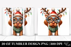 Expressive Vizsla with Paint-like Colors PNG Product Image 1