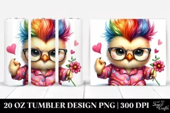 Chicken in Pijamas with Flower PNG Product Image 1