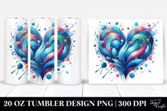 Valentines 20 Oz Tumbler Png Product Image 1