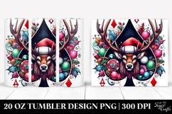 Christmas PNG 20 Oz Tumbler Design Product Image 1