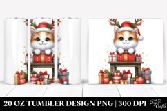 Christmas PNG 20 Oz Tumbler Design Product Image 1