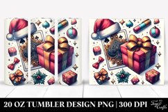 Christmas PNG 20 Oz Tumbler Design Product Image 1
