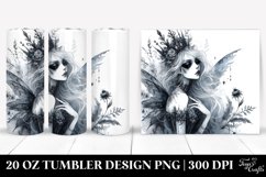 Gothic Fairy Watercolor Clipart Product Image 1