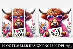 Valentines 20 Oz Tumbler Png Product Image 1