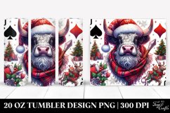 Christmas PNG 20 Oz Tumbler Design Product Image 1