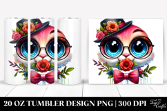 Funny Tiny Character Design, 20 Oz Tumbler Product Image 1