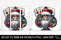 Christmas PNG 20 Oz Tumbler Design Product Image 1