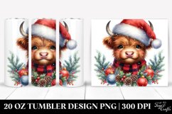 Christmas PNG 20 Oz Tumbler Design Product Image 1