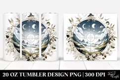 Digital Painting Witch | 20 oz Tumbler Product Image 1