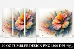 Pastel Narcissus, Abstract 20 Oz Tumbler Product Image 1