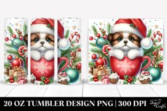 Christmas PNG 20 Oz Tumbler Design Product Image 1