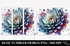 Glossy Chrysanthemum Art | 20 Oz Tumbler Product Image 1