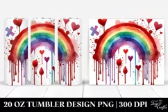 Valentines 20 Oz Tumbler Png Product Image 1