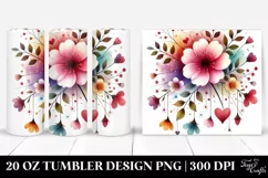 Spring 20 Oz Tumbler Png Product Image 1