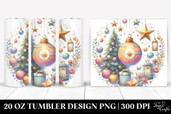 Colorful Pastel Christmas Clipart Product Image 1