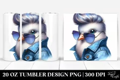 Vibrant Baby Dove Model|20 oz Tumbler Product Image 1